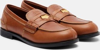 Miu Miu Mocassini in pelle