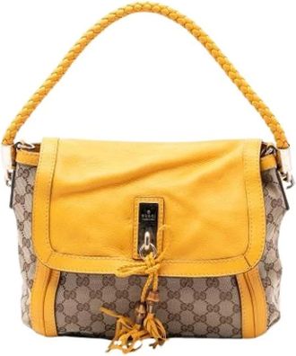 Gucci Pre-owned Handbags, female, Multicolor, Size: ONE SIZE Pre-owned Bella Satchel