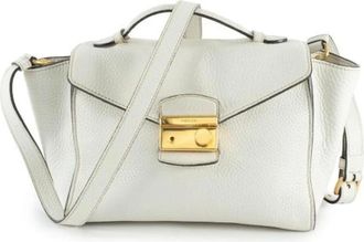 Prada Pre-owned Handbags, female, White, Size: ONE SIZE Pre-owned Handbag