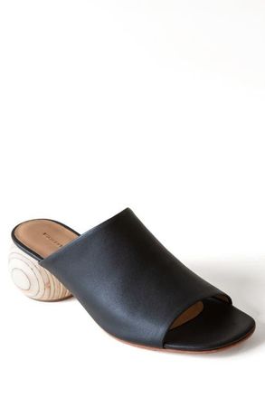 Huma Blanco Milla Slide Sandal in Coal at Nordstrom, Size 36