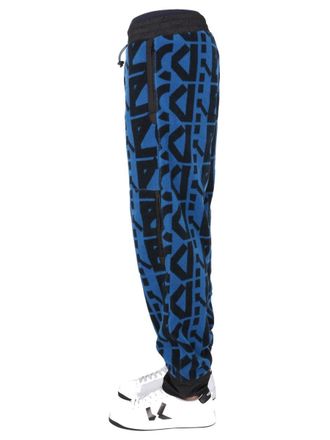 Kenzo Monogram Logo Jogger - Blue