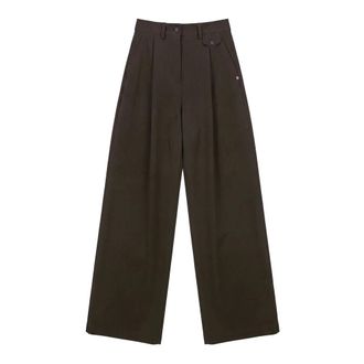 ottod'Ame Broeken, Dames, Groen, S, Wide Broeken