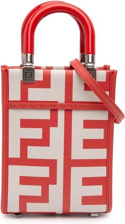 Fendi Pre-owned Fendi Marc Jacobs Mini Leather Sunshine Shopper Tote Ladies 8BS051 AMWK 229 0189