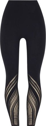 Wolford Leggings a Rete - - Trousers - Donna - Nero - L
