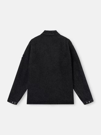 Stone Island Denim Overshirt - Black