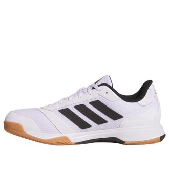 adidas Ligra 8 Indoor Shoes White Black JI1505