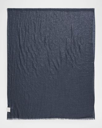 Brunello Cucinelli Sparkling Cashmere and Silk Scarf