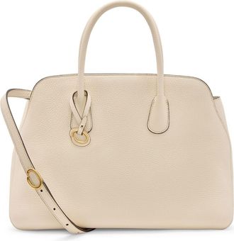 Oscar De La Renta The Ivy tote bag - women - Calf Leather - One Size - Neutrals