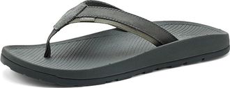 Chaco Lowdown Leather Flip Mens Sandals Alloy : 13 D - Medium