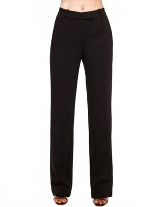 Ramy Brook Doug Straight Leg Tailored Pants In Black