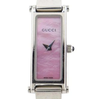 Gucci Pre-owned Watches, female, Pink, Size: ONE SIZE Pre-owned Vintage Watch