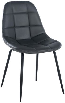OEM Silla De Comedor Tom En Tela O Polipiel Gris Simil Cuero