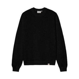 Carhartt Work in Progress Carhartt Wip, Sweatshirts, male, Black, Size: XL Stockton Sweater