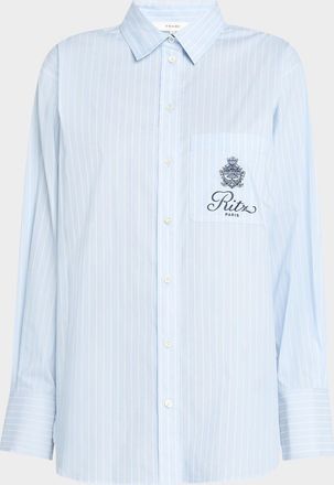 Frame Denim x Ritz Paris Oversized Pocket Shirt