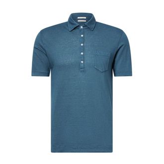 Massimo Alba Polo Shirts, male, Blue, Size: XL Polo Shirts