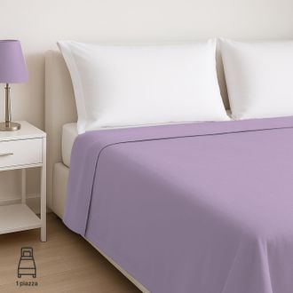 KASANOVA Lenzuolo piano Basik in cotone, a 1 piazza