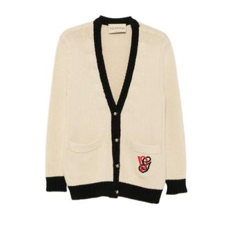 Valentino Dames, Truien, Beige, Maat: M Wol