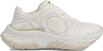 Gucci Ripple leren sneakers - Beige