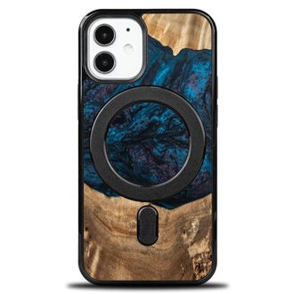 OEM Funda Bewood Unique Para Iphone 12 Mini - Planetas - Neptuno Con Magsafe