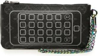 Louis Vuitton Pre-owned Monogram Telefoonhoesje - Dames - Vintage Clutch - Zwart - ONE Size - Vintage