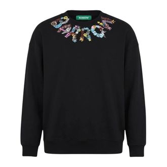 Barrow Felpa Girocollo - - Sweatshirts & Hoodies - Uomo - Nero - XS