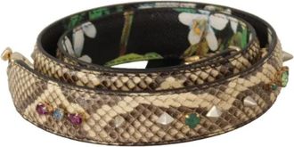 Dolce & Gabbana Pre-owned Leather home-office - Dames - Vintage Accessoires - Geel - ONE Size - Leer - Vintage