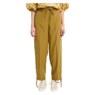 Kaos Balloon Trousers - female - KAOS - Wide Trousers - Green - 2XS - Trousers