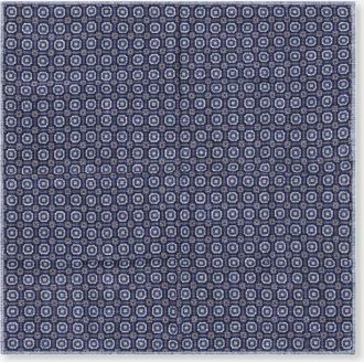 Brunello Cucinelli Seiden-Einstecktuch mit Blütenmotiv