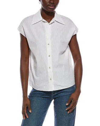 Vince Striped Blouse