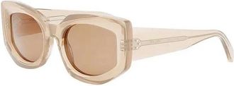 Celine 3 Dots Roviex Cat Eye Ladies Sunglasses CL40277F 42J 54