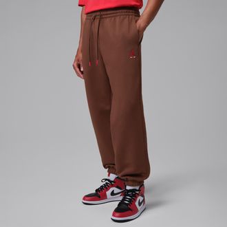 Nike Jordan Mens Jordan Brooklyn Pants in Brown | IM8906-265