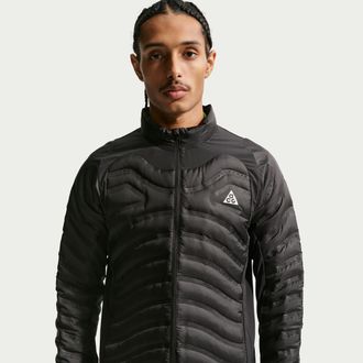 Nike Mens Nike ACG Lava Loft Therma-FIT Jacket in Black | IO9132-010