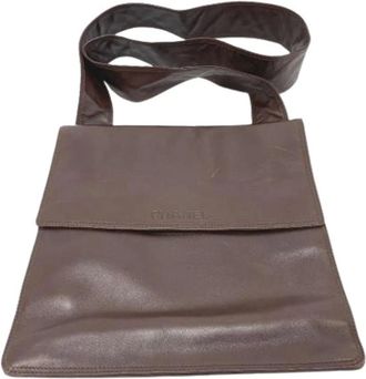 Chanel Pre-owned Cross Body Bags, female, Brown, Size: ONE SIZE Pre-owned Vintage Shoulder Bag
