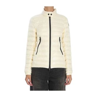 Moncler Winter Jackets, female, Beige, Size: S Natural Winter Coats Grenoble Style