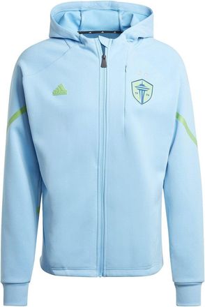 adidas Mens Ss Anthm Jacket Anorak in Semi Blue Burst - Size X-Large