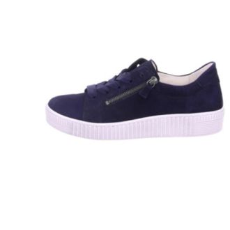 Gabor Sneaker - Dames - Schoenen - Blauw - Maat: 37 EU Velours