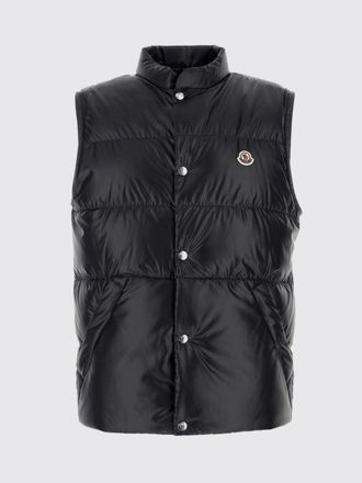 Moncler Gilet in nylon imbottito con logo
