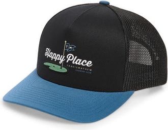 Travis Mathew Swing Season Golf Hat in Black at Nordstrom, Size One Size Oz