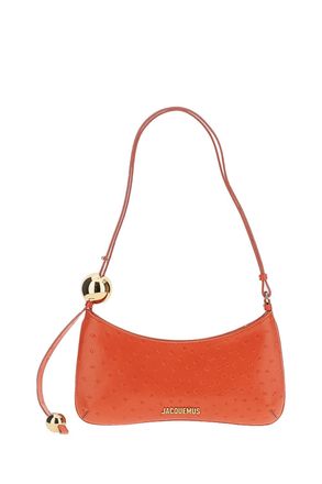 Jacquemus Orange Le Bisou Perle Shoulder Bag