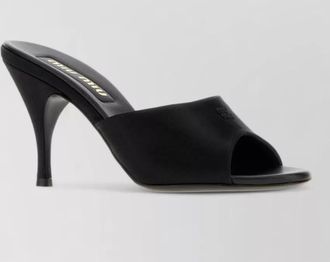 Miu Miu satin mules