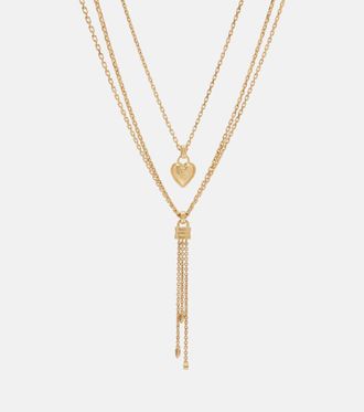 Chlo&eacute; Paddington embellished necklace