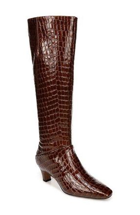 Franco Sarto Andria Knee High Boot in Brown at Nordstrom Rack, Size 8 Regular Calf