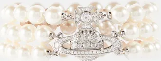 Vivienne Westwood Graziella embellished faux pearl bracelet