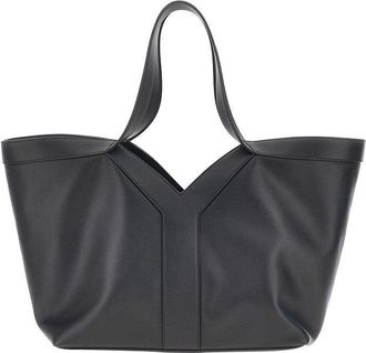 Saint Laurent Leather small Y tote bag Woman One Size