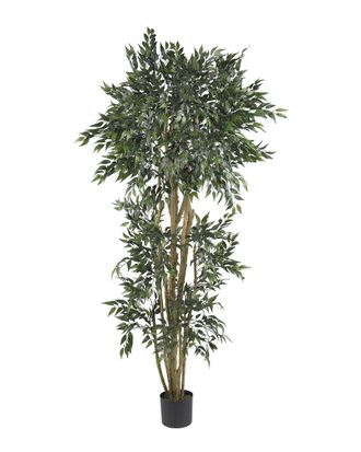 Nearly Natural 6Ft Green Ash Silk Tree
