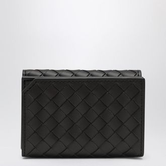 Bottega Veneta Fondente trifold wallet in Intrecciato