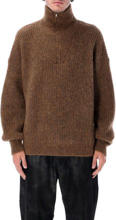 Isabel Marant Isabel Marant Mens Dinan Sweater - Brown Wool - Size X-Large
