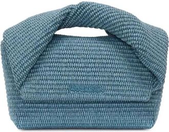 J.W.Anderson Medium Twister Raffia Tote Bag - Dames - Handtassen - Blauw - ONE Size - Tassen
