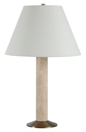 RENWIL Tamara Travertine Table Lamp at Nordstrom