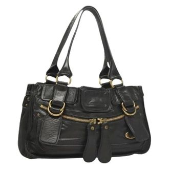 Chlo&eacute; Pre-owned Handbags, female, Black, Size: ONE SIZE Pre-owned Hand Bag